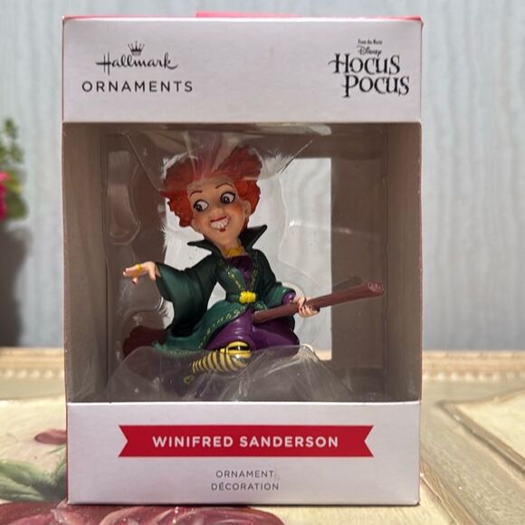 Hallmark Disney Hocus Pocus Winifred Sanderson Ornament Witch New in Box - Picture 1 of 12